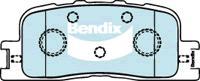 Bendix-AU DB1463 -4WD - Гальмівні колодки, дискові гальма autocars.com.ua