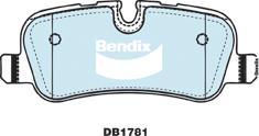 Bendix-AU DB1781 ULT4WD - Гальмівні колодки, дискові гальма autocars.com.ua