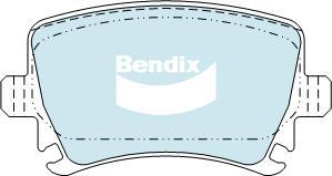 Bendix-AU DB1865 EURO+ - Гальмівні колодки, дискові гальма autocars.com.ua