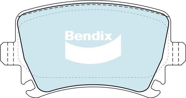 Bendix-AU DB1865 ULT+ - Гальмівні колодки, дискові гальма autocars.com.ua