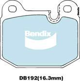 Bendix-AU DB192 GCT - Гальмівні колодки, дискові гальма autocars.com.ua