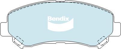 Bendix-AU DB1946 GCT - Гальмівні колодки, дискові гальма autocars.com.ua
