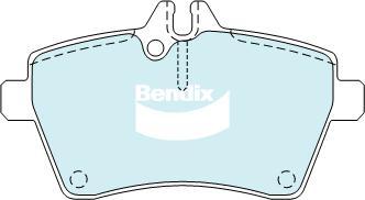 Bendix-AU DB2019 EURO+ - Гальмівні колодки, дискові гальма autocars.com.ua
