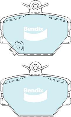 Bendix-AU DB2030 EURO+ - Тормозные колодки, дисковые, комплект autodnr.net