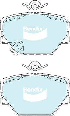 Bendix-AU DB2030 HD - Тормозные колодки, дисковые, комплект autodnr.net