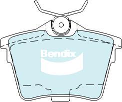 Bendix-AU DB2033 EURO+ - Тормозные колодки, дисковые, комплект autodnr.net