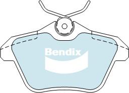 Bendix-AU DB2038 HD - Гальмівні колодки, дискові гальма autocars.com.ua