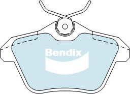 Bendix-AU DB2038 EURO+ - Гальмівні колодки, дискові гальма autocars.com.ua