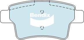 Bendix-AU DB2041 HD - Гальмівні колодки, дискові гальма autocars.com.ua