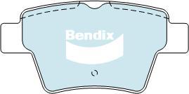 Bendix-AU DB2044 EURO+ - Тормозные колодки, дисковые, комплект autodnr.net