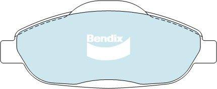 Bendix-AU DB2119 HD - Тормозные колодки, дисковые, комплект autodnr.net