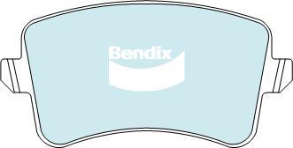 Bendix-AU DB2185 EURO+ - Гальмівні колодки, дискові гальма autocars.com.ua