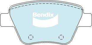 Bendix-AU DB2211 GCT - Тормозные колодки, дисковые, комплект autodnr.net