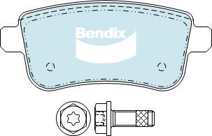 Bendix-AU DB2277 EURO+ - Гальмівні колодки, дискові гальма autocars.com.ua