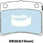 Bendix-AU DB263 GCT - Гальмівні колодки, дискові гальма autocars.com.ua