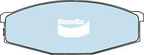 Bendix-AU DB321 -4WD - Гальмівні колодки, дискові гальма autocars.com.ua