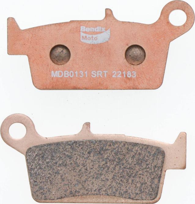 Bendix-AU MDB0131 SRT - Гальмівні колодки, дискові гальма autocars.com.ua