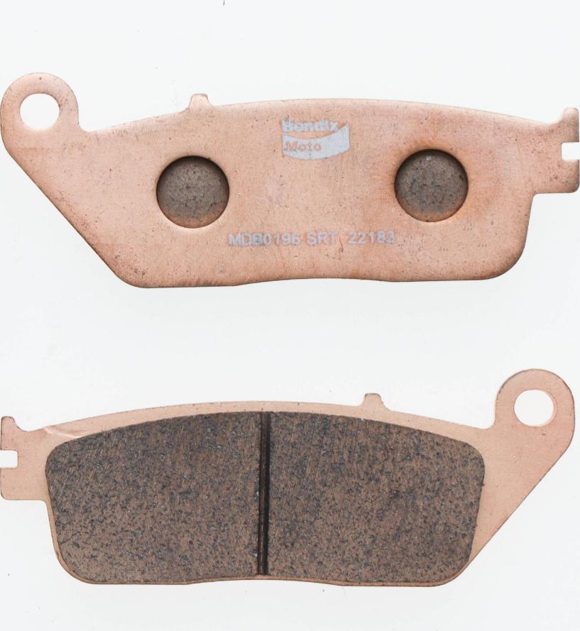 Bendix-AU MDB0196 SRT - Гальмівні колодки, дискові гальма autocars.com.ua