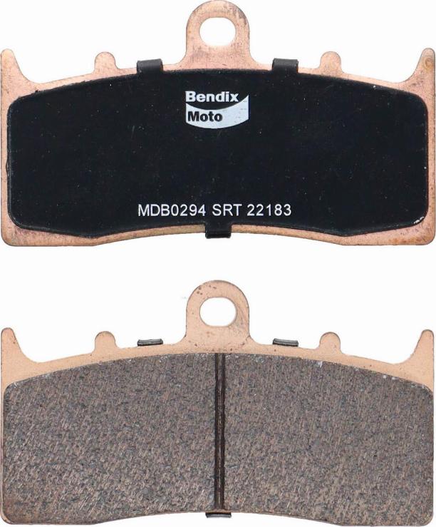 Bendix-AU MDB0294 SRT - Тормозные колодки, дисковые, комплект autodnr.net