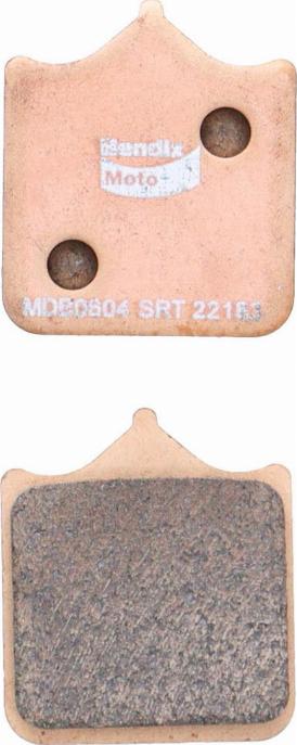 Bendix-AU MDB0604 SRT - Гальмівні колодки, дискові гальма autocars.com.ua