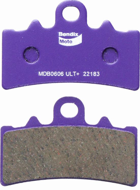 Bendix-AU MDB0606  ULT+ - Гальмівні колодки, дискові гальма autocars.com.ua