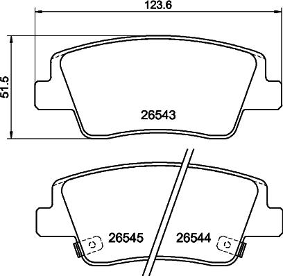 BENDIX Braking BPD2417 - Гальмівні колодки, дискові гальма autocars.com.ua