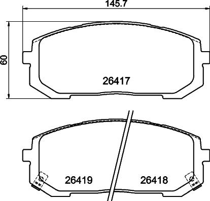 BENDIX Braking BPD2649 - Гальмівні колодки, дискові гальма autocars.com.ua