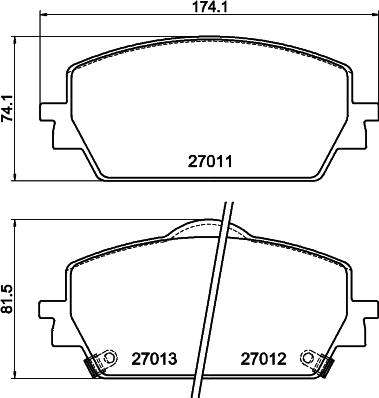 BENDIX Braking BPD2662 - Гальмівні колодки, дискові гальма autocars.com.ua