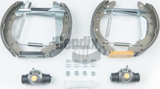 BENDIX Braking BXK1009 - Комплект гальм, барабанний механізм autocars.com.ua