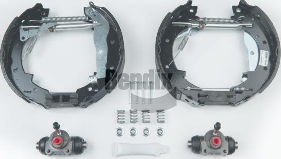 BENDIX Braking BXK1019 - Комплект гальм, барабанний механізм autocars.com.ua