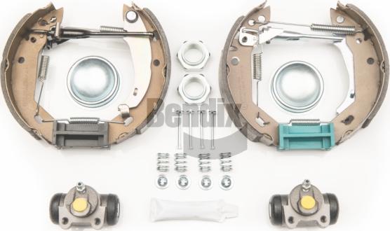 BENDIX Braking BXK1022 - Комплект гальм, барабанний механізм autocars.com.ua