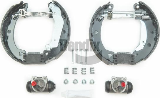 BENDIX Braking BXK1032 - Комплект гальм, барабанний механізм autocars.com.ua