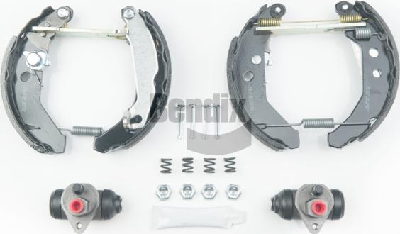 BENDIX Braking BXK1041 - Комплект гальм, барабанний механізм autocars.com.ua
