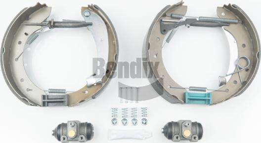 BENDIX Braking BXK1088 - Комплект гальм, барабанний механізм autocars.com.ua