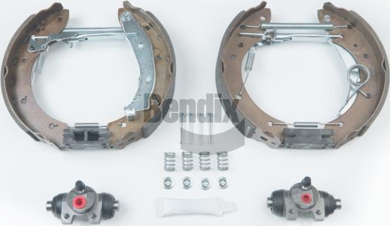 BENDIX Braking BXK1101 - Комплект гальм, барабанний механізм autocars.com.ua