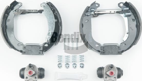BENDIX Braking BXK1108 - Комплект гальм, барабанний механізм autocars.com.ua