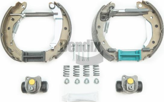 BENDIX Braking BXK1111 - Комплект гальм, барабанний механізм autocars.com.ua