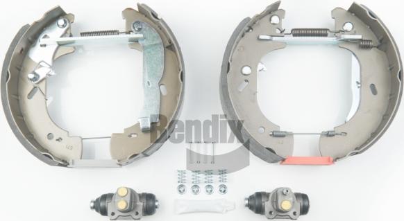 BENDIX Braking BXK1115 - Комплект гальм, барабанний механізм autocars.com.ua