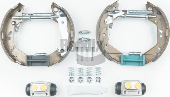 BENDIX Braking BXK1152 - Комплект гальм, барабанний механізм autocars.com.ua