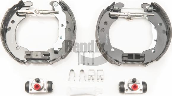 BENDIX Braking BXK1176 - Комплект гальм, барабанний механізм autocars.com.ua