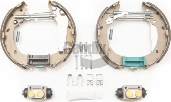BENDIX Braking BXK1183 - Комплект гальм, барабанний механізм autocars.com.ua