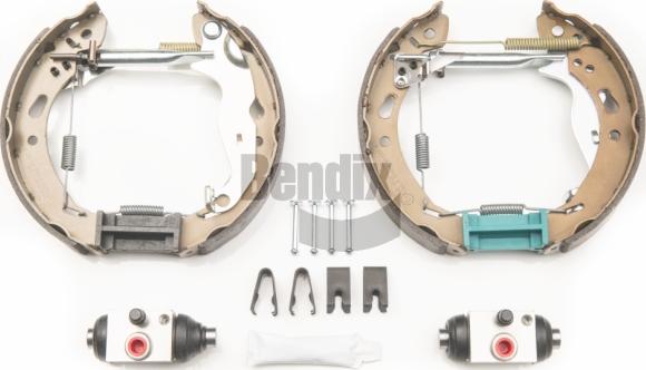 BENDIX Braking BXK1229 - Комплект гальм, барабанний механізм autocars.com.ua