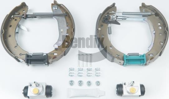 BENDIX Braking BXK1238 - Комплект гальм, барабанний механізм autocars.com.ua