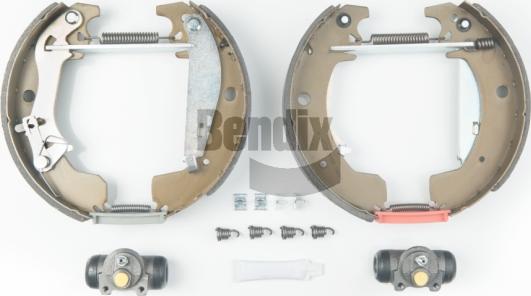 BENDIX Braking BXK1322 - Комплект гальм, барабанний механізм autocars.com.ua