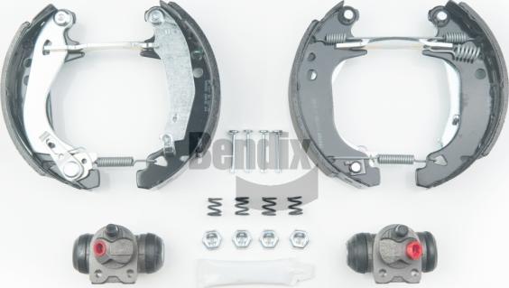 BENDIX Braking BXK1325 - Комплект гальм, барабанний механізм autocars.com.ua
