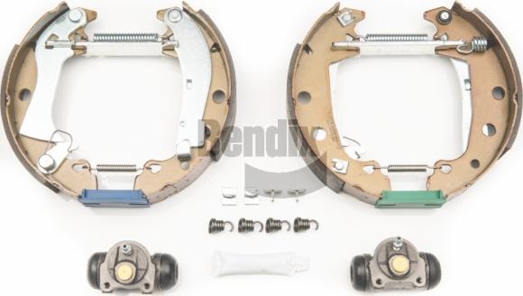 BENDIX Braking BXK1329 - Комплект гальм, барабанний механізм autocars.com.ua