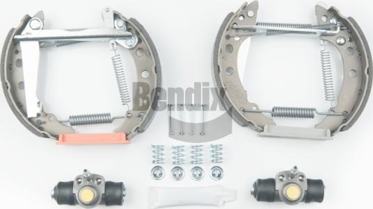 BENDIX Braking BXK2008 - Комплект гальм, барабанний механізм autocars.com.ua