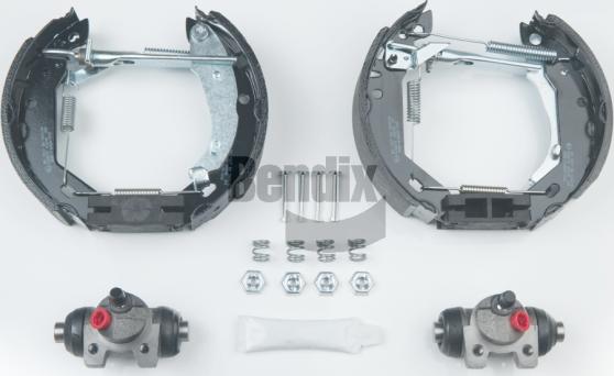 BENDIX Braking BXK2022 - Комплект гальм, барабанний механізм autocars.com.ua
