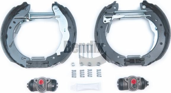 BENDIX Braking BXK2050 - Комплект гальм, барабанний механізм autocars.com.ua