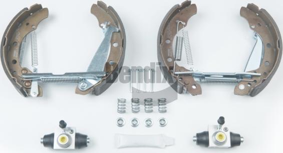 BENDIX Braking BXK2057 - Комплект гальм, барабанний механізм autocars.com.ua